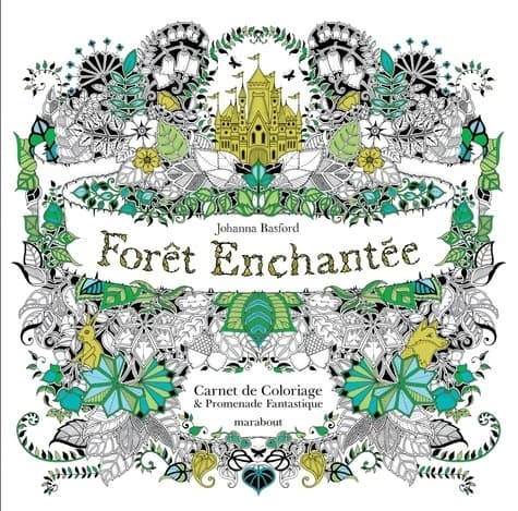 Forêt enchantée - Carnet de coloriage et Chasse au trésor antistress - Johanna Basford