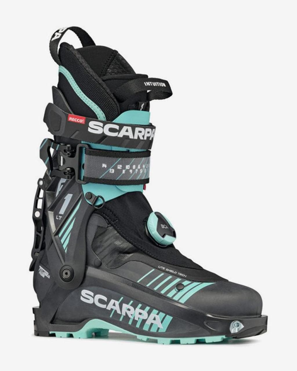 Chaussures Scarpa F1 LT gris bleu femme - 23